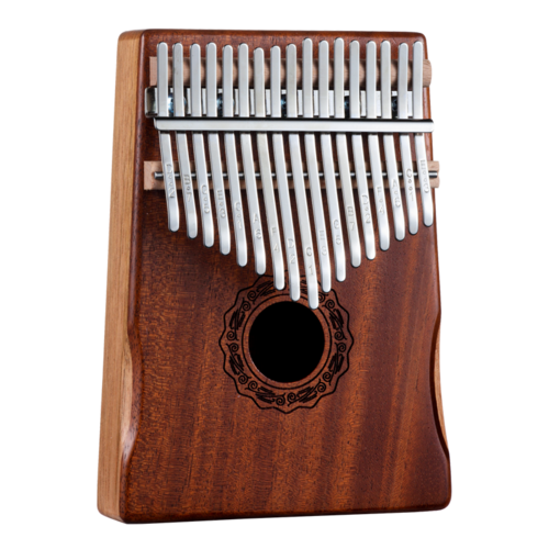 Hluru Kalimba KOA — Palm Rest Hollow 17 Keys KD17-Koa