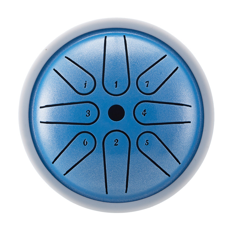 Hluru 8-Note 4" Mini Steel Tongue Drum - view 6