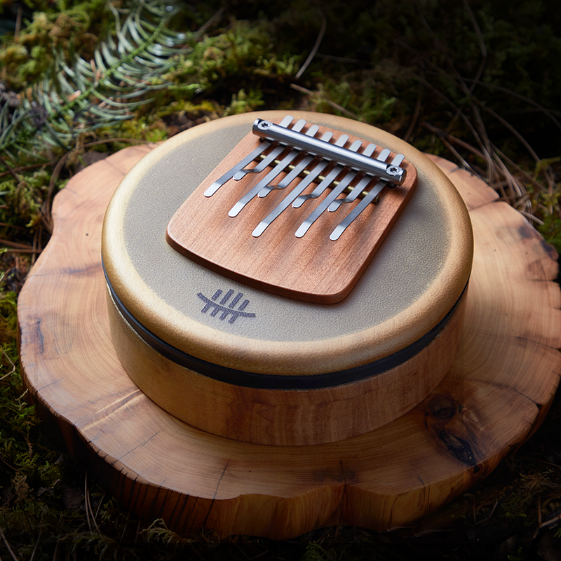 Hluru Goat Skin 9-Key Kalimba for Spiritual Practices — Perfection Series - view 2