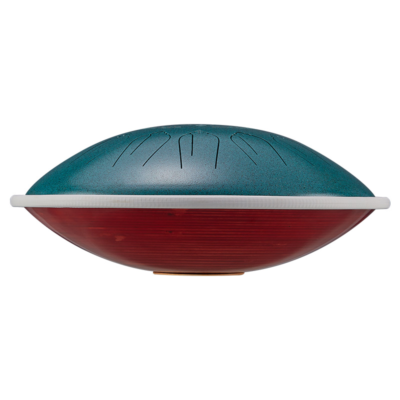 Hluru Microalloyed Steel & Premium Wood Tongue Drum 14" 15 Notes — EQ Healing - view 4