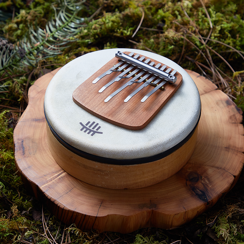 Hluru Oil Skin 9-Key Kalimba for Sound Healing — Perfection Series - view 2