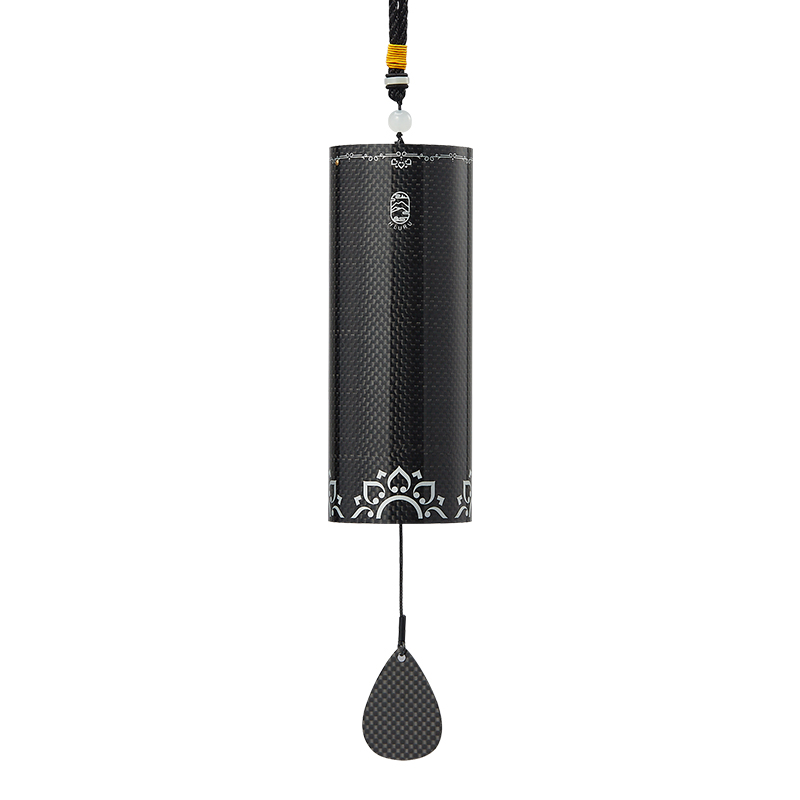 Hluru Wind Chime Carbon Fiber Series 8 tubes Single Swing