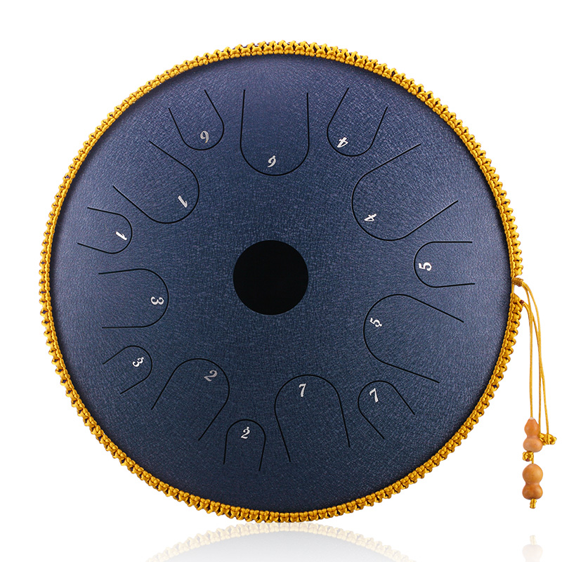 Hluru Steel Tongue Drum — Striking Drum TA14-14